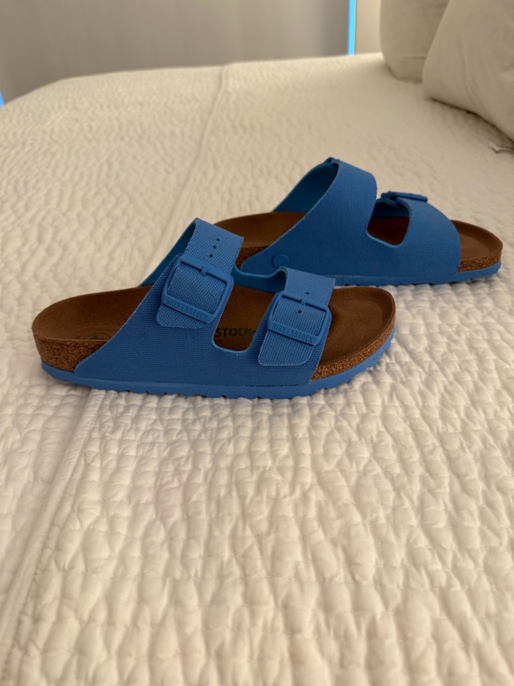 Birkenstock Arizona Vegan Textile Sky Blue Sky Blue